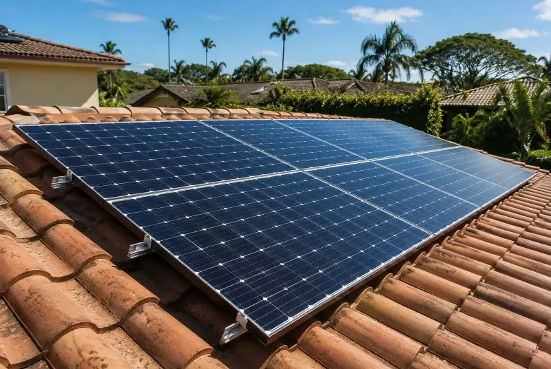 Installation de panneaux solaires à Saubrigues